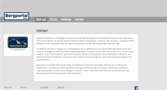 Desktop Screenshot of bergportal.ch