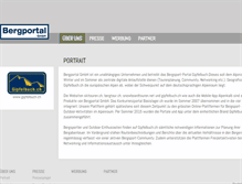 Tablet Screenshot of bergportal.ch